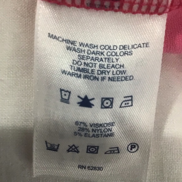 Lands’ End Ponte Sheath Pink Magenta Sleeveless Dress 2 Pockets, Size 16 - Picture 14 of 15